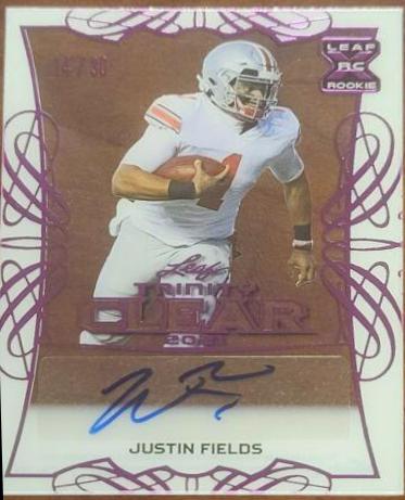Justin Fields [Purple] #CA-JF1