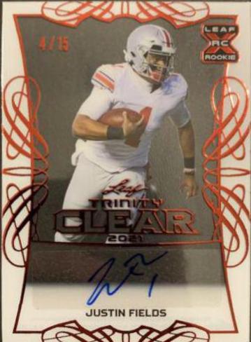 Justin Fields [Red] #CA-JF1