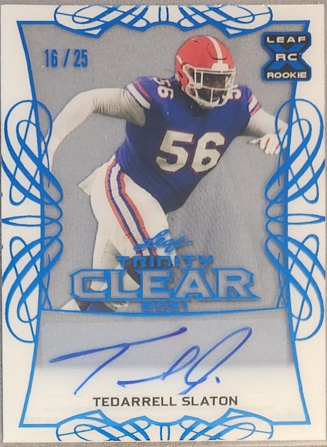 Tedarrell Slaton [Platinum] #CA-TS3