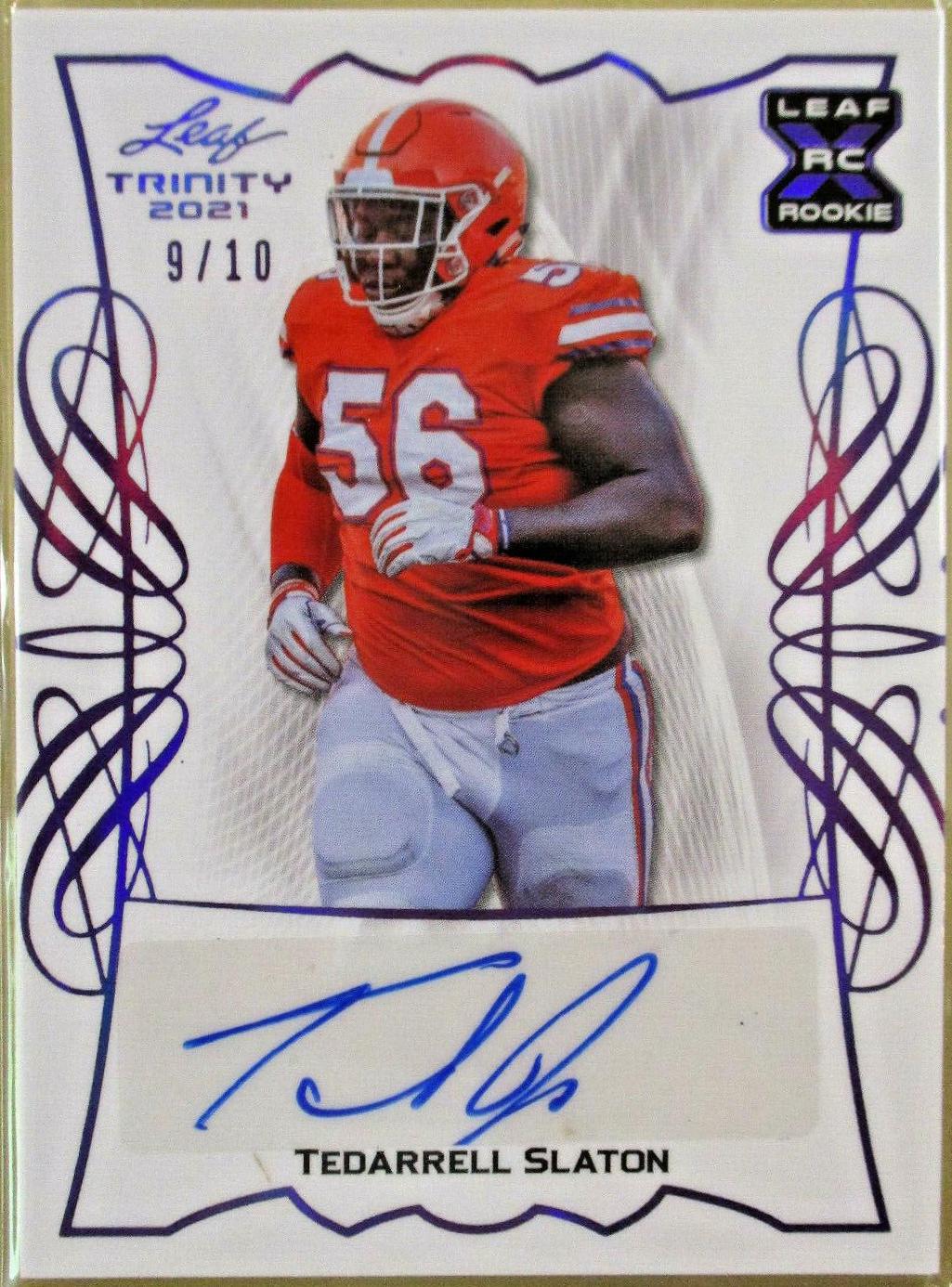 Tedarrell Slaton [Purple] #CA-TS3