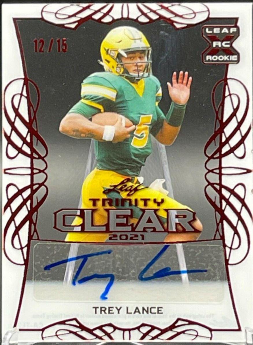 Trey Lance [Red] #CA-TL2