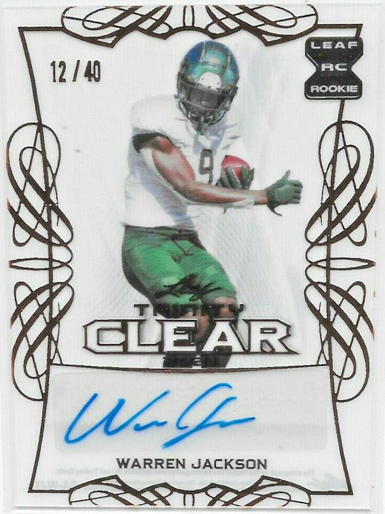 Warren Jackson #CA-WJ1
