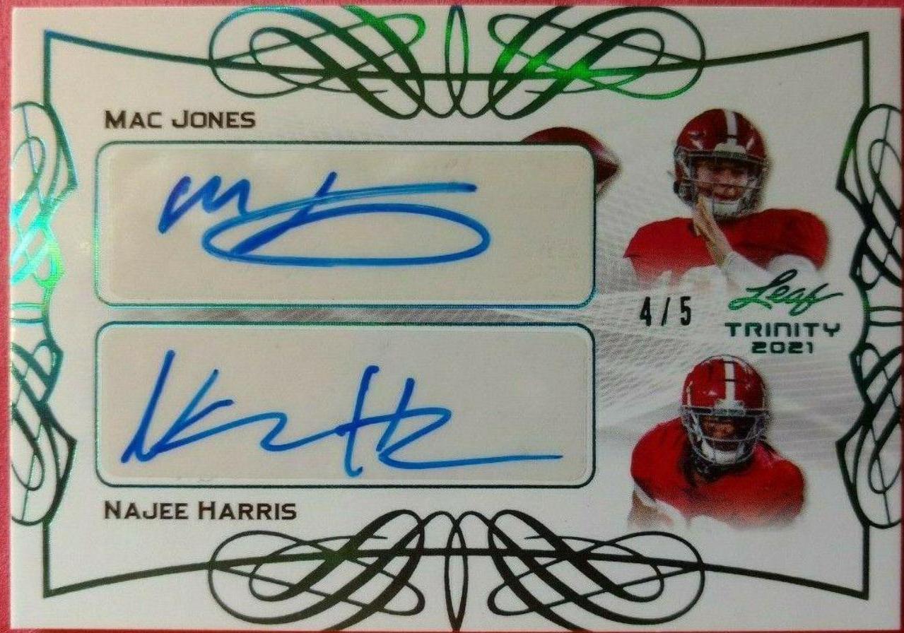 Mac Jones, Najee Harris #DA-08