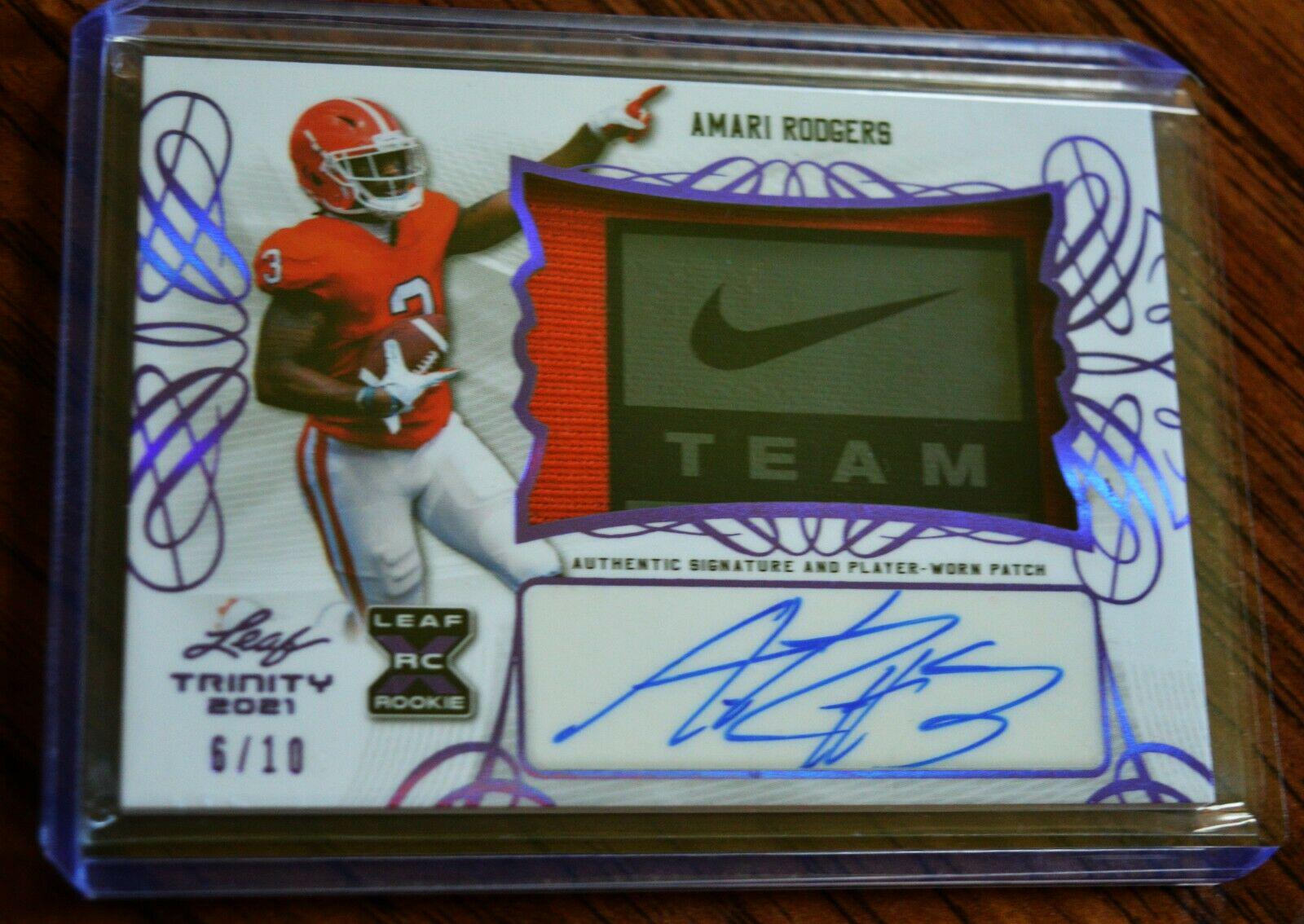 Amari Rodgers [Purple] #PA-AR1