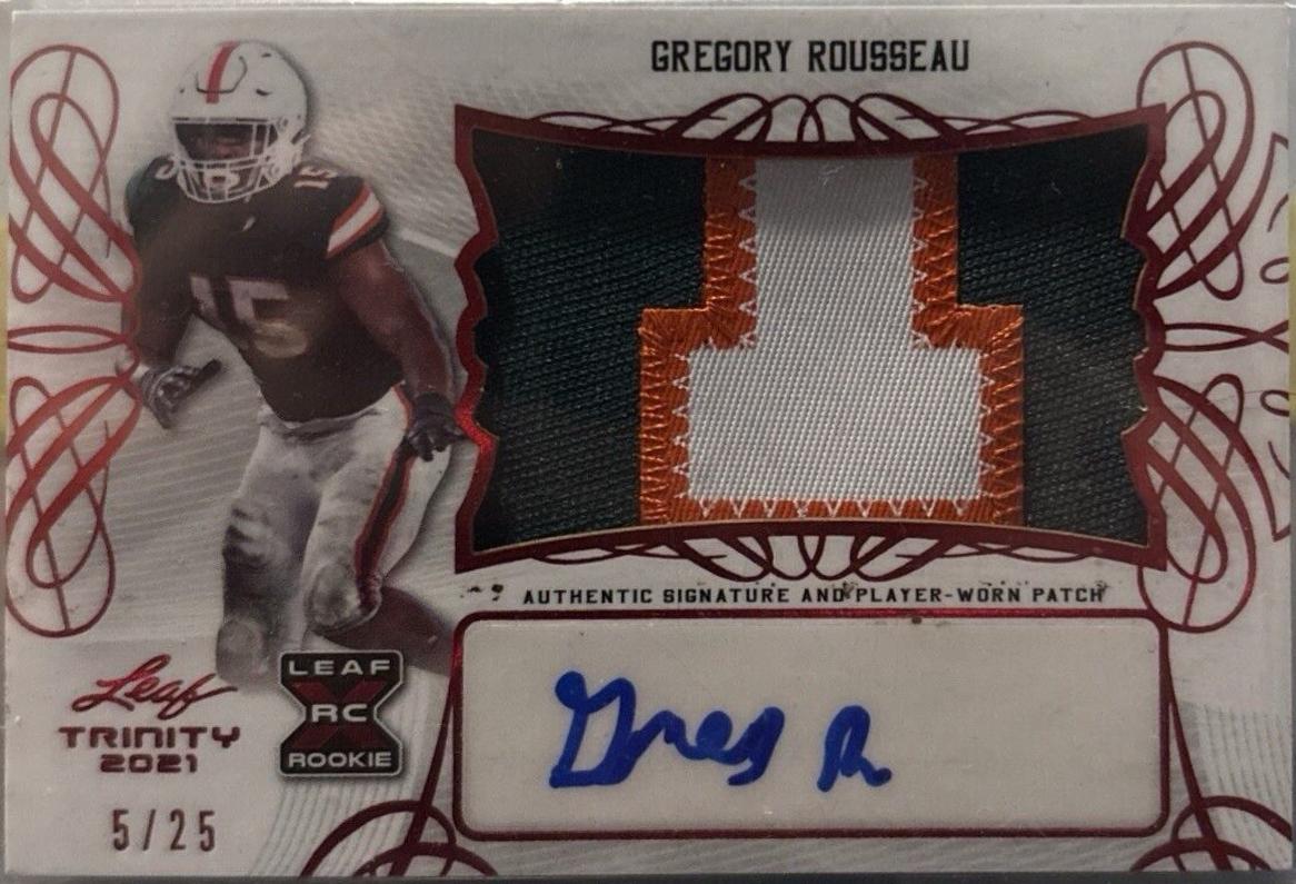 Gregory Rousseau [Red] #PA-GR1