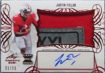Justin Fields [Red] #PA-JF1