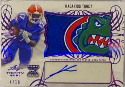 Kadarius Toney [Purple] #PA-KT2