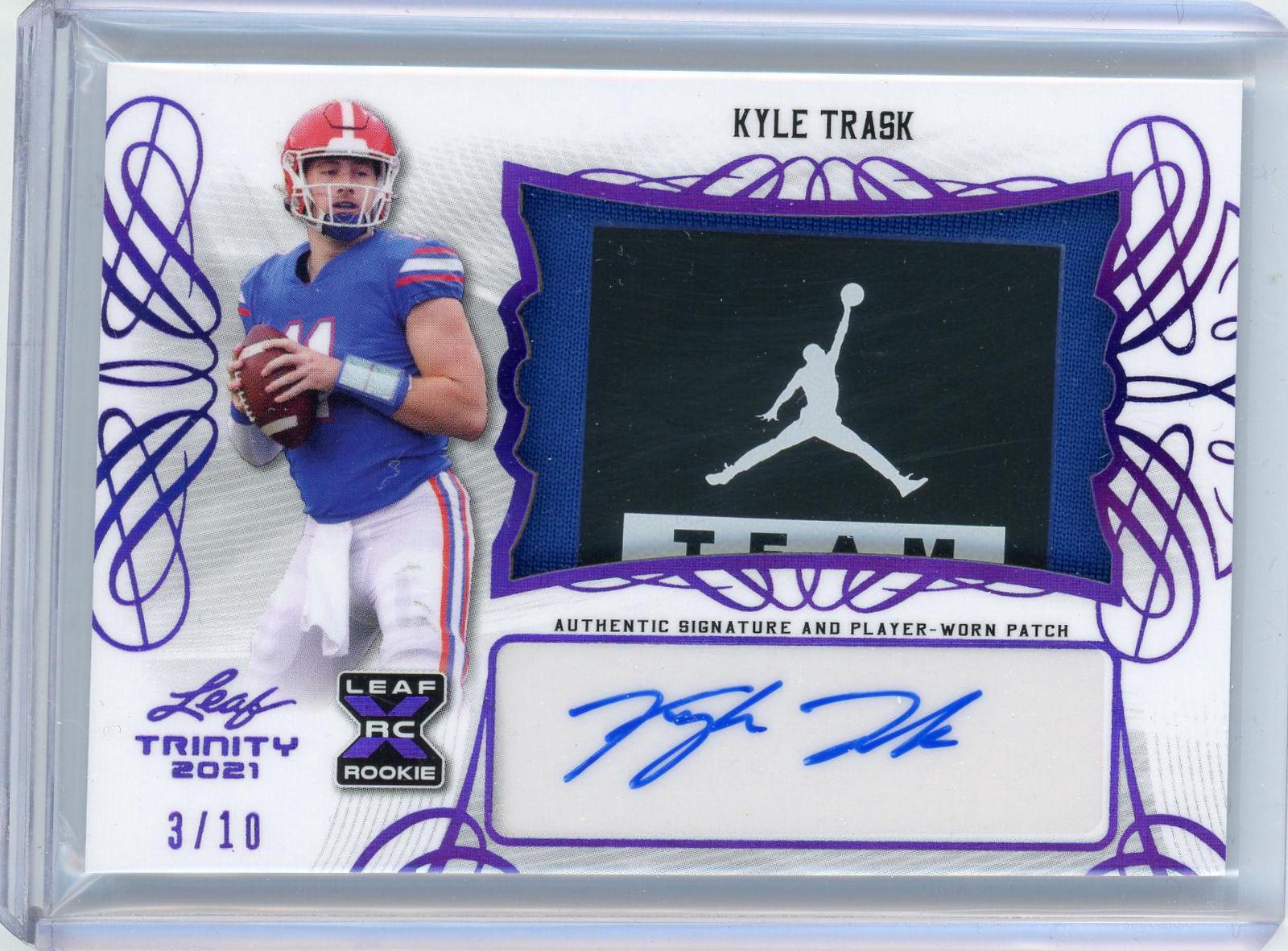 Kyle Trask [Purple] #PA-KT1