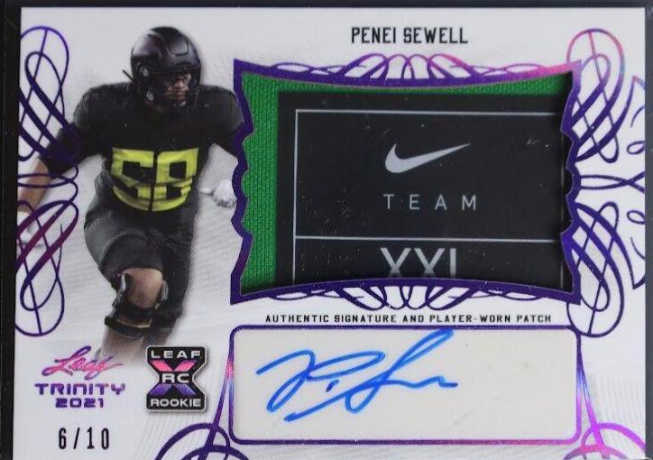Penei Sewell [Purple] #PA-PS1