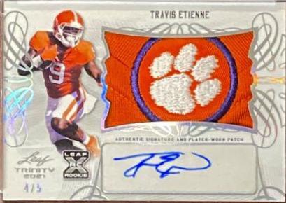 Travis Etienne [Silver] #PA-TE1