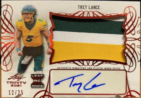 Trey Lance [Red] #PA-TL2