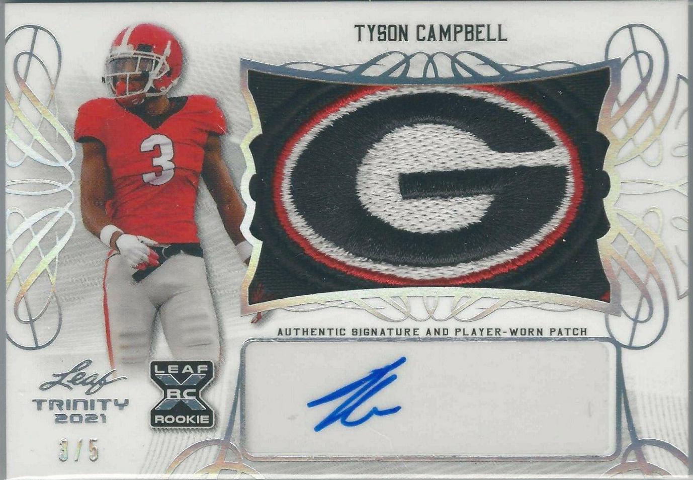 Tyson Campbell [Silver] #PA-TC1