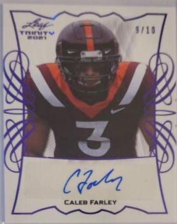 Caleb Farley [Purple] #TPA-CF1