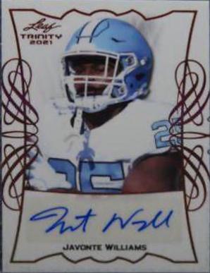 Javonte Williams #TPA-JW2