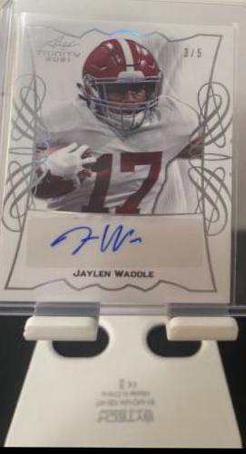 Jaylen Waddle [Silver] #TPA-JW1