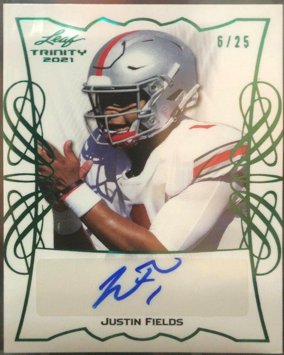 Justin Fields [Green] #TPA-JF1