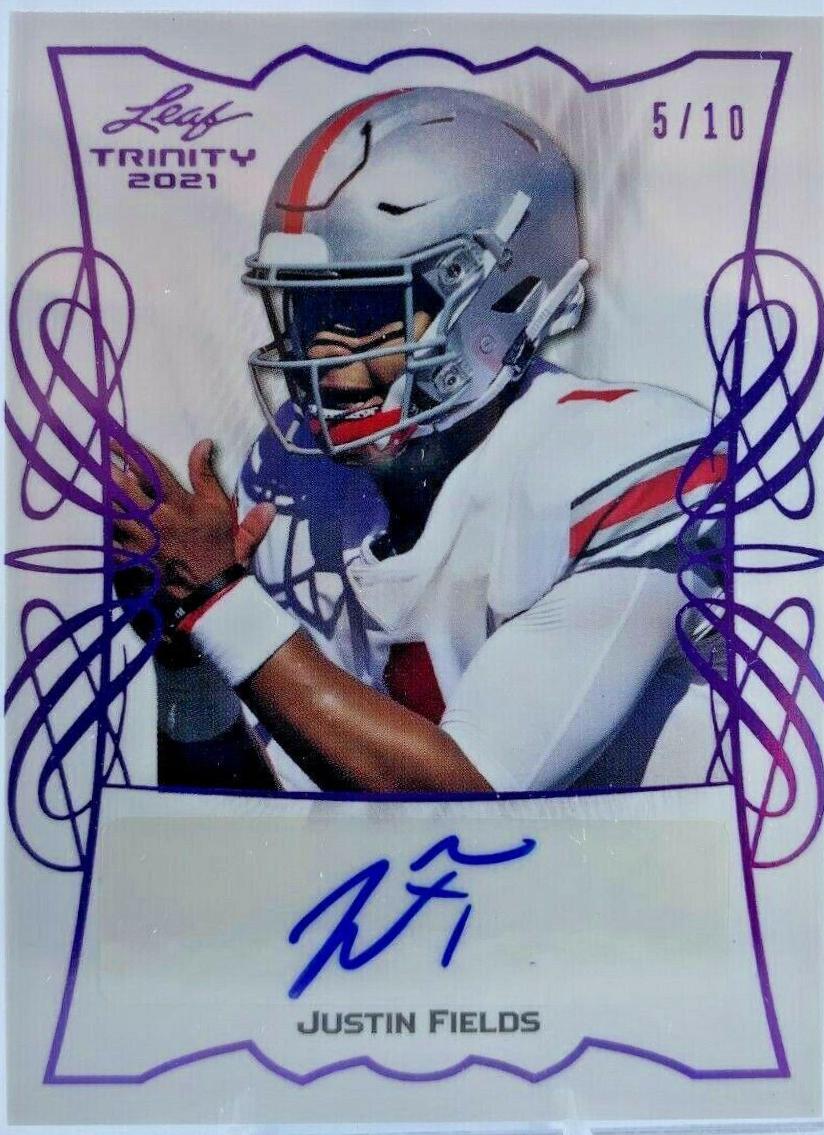 Justin Fields [Purple] #TPA-JF1