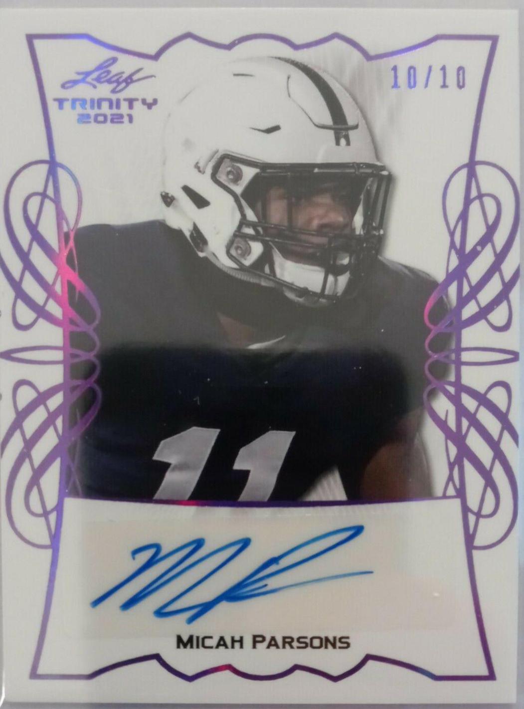 Micah Parsons [Purple] #TPA-MP1