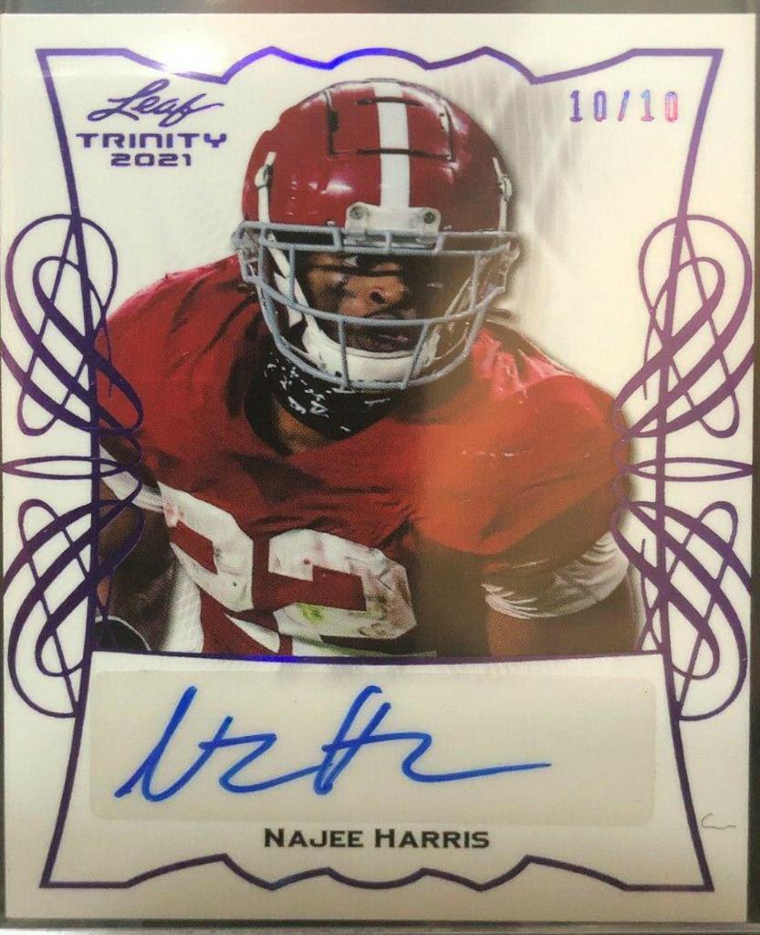 Najee Harris [Purple] #TPA-NH1