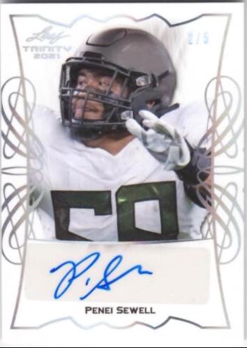 Penei Sewell [Silver] #TPA-PS1