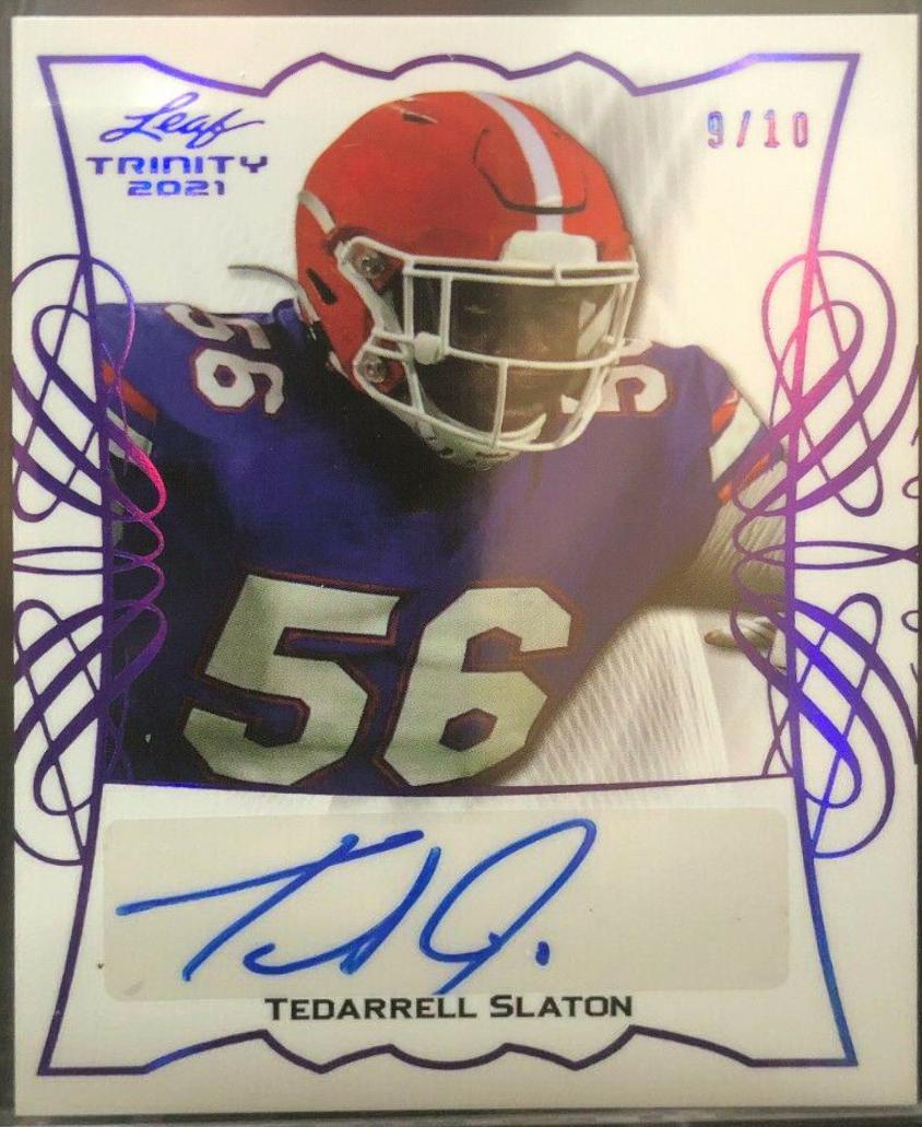 Tedarrell Slaton [Purple] #TPA-TS3