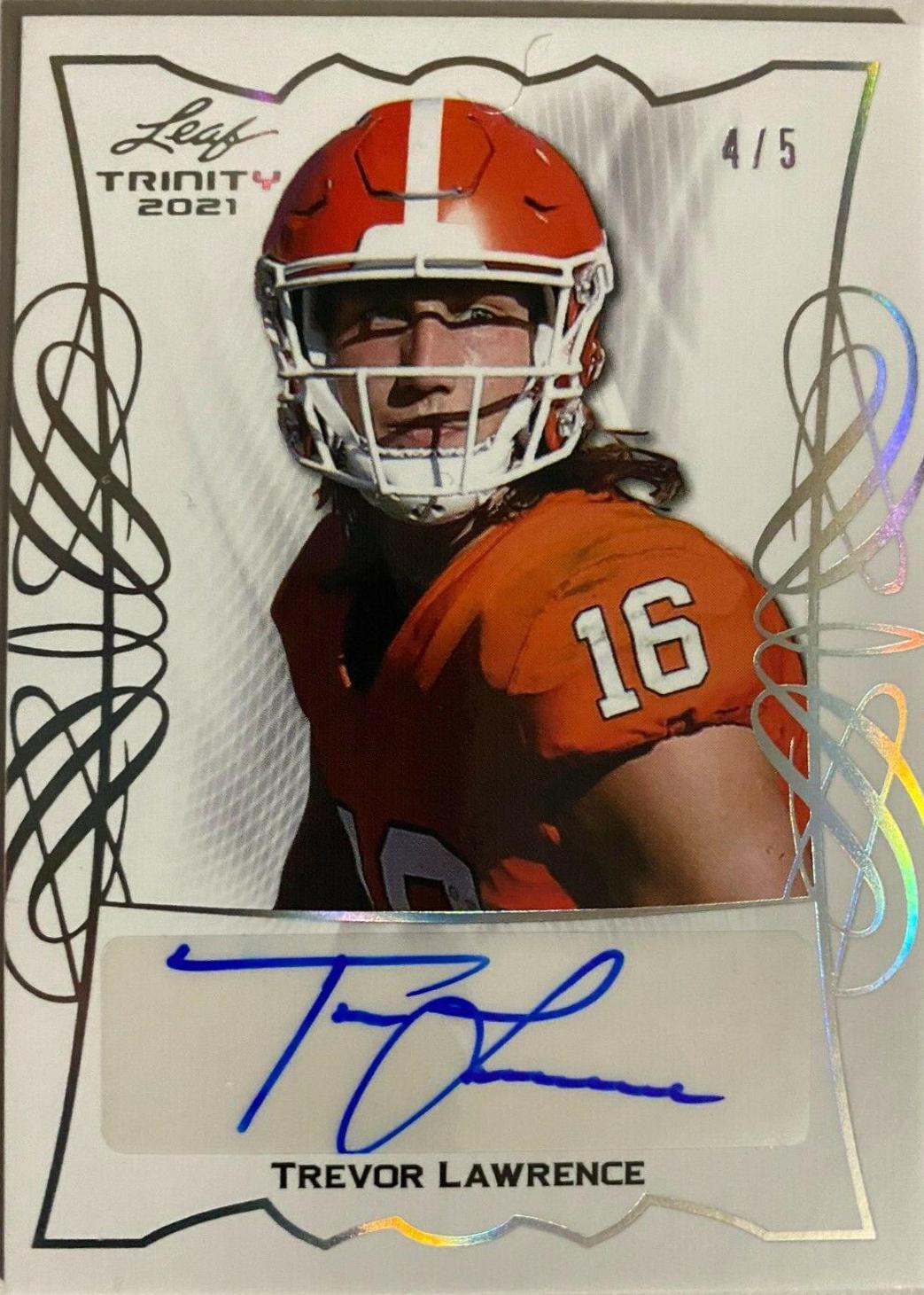 Trevor Lawrence [Silver] #TPA-TL1
