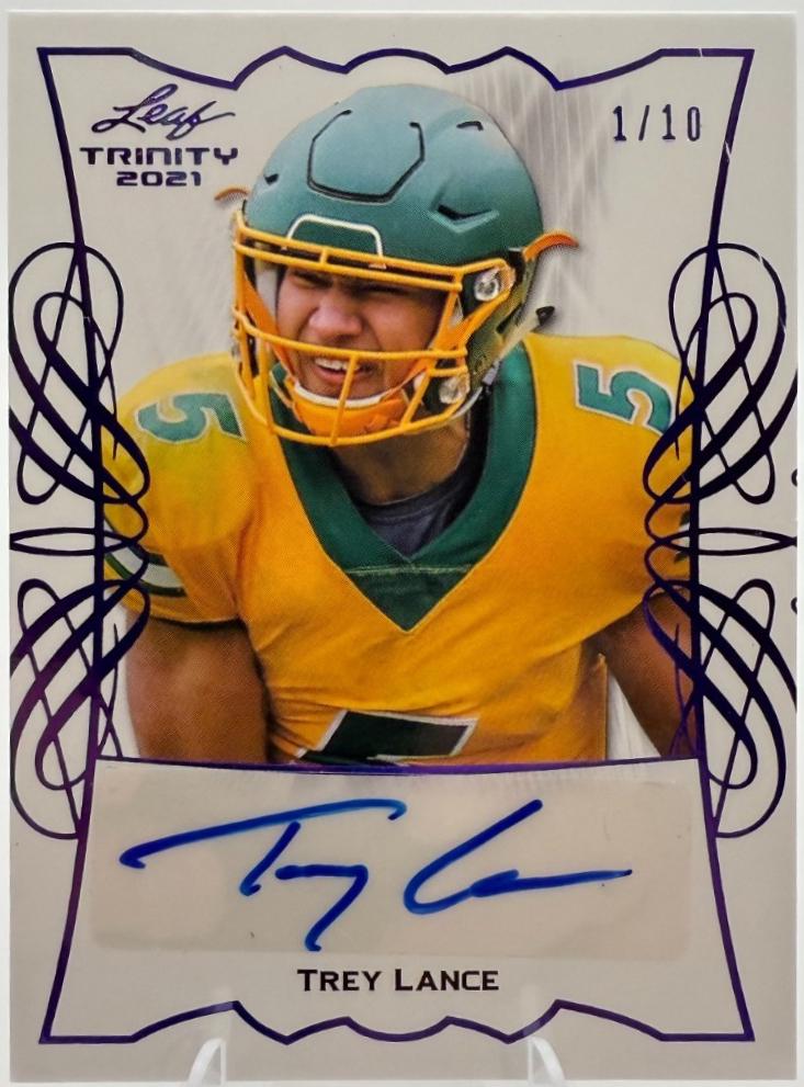 Trey Lance [Purple] #TPA-TL2