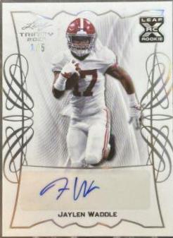 Jaylen Waddle [Silver] #BA-JW1
