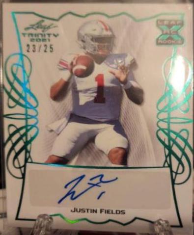 Justin Fields [Green] #BA-JF1