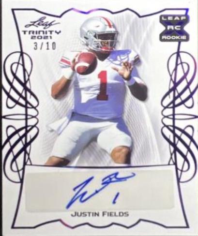 Justin Fields [Purple] #BA-JF1