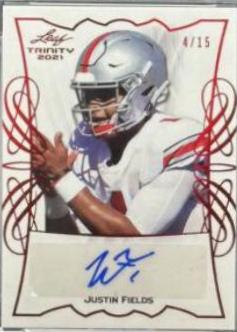 Justin Fields [Red] #BA-JF1