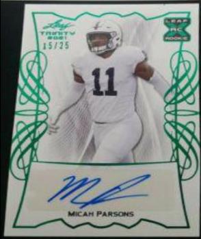 Micah Parsons [Green] #BA-MP1