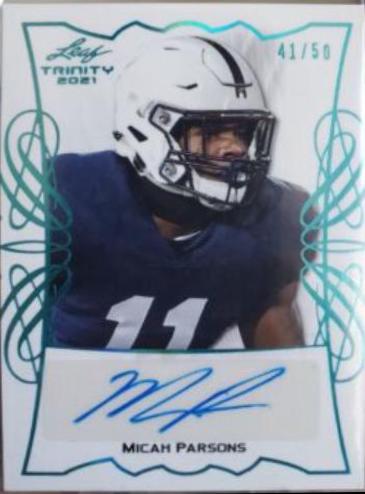Micah Parsons [Platinum] #BA-MP1