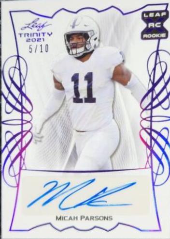 Micah Parsons [Purple] #BA-MP1