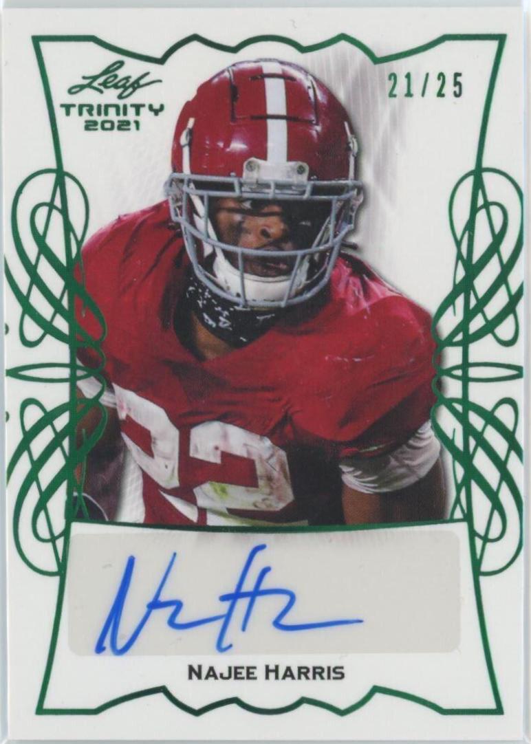 Najee Harris [Green] #BA-NH1