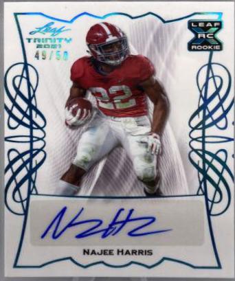 Najee Harris [Platinum] #BA-NH1