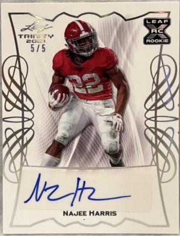 Najee Harris [Silver] #BA-NH1