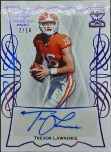 Trevor Lawrence [Purple] #BA-TL1