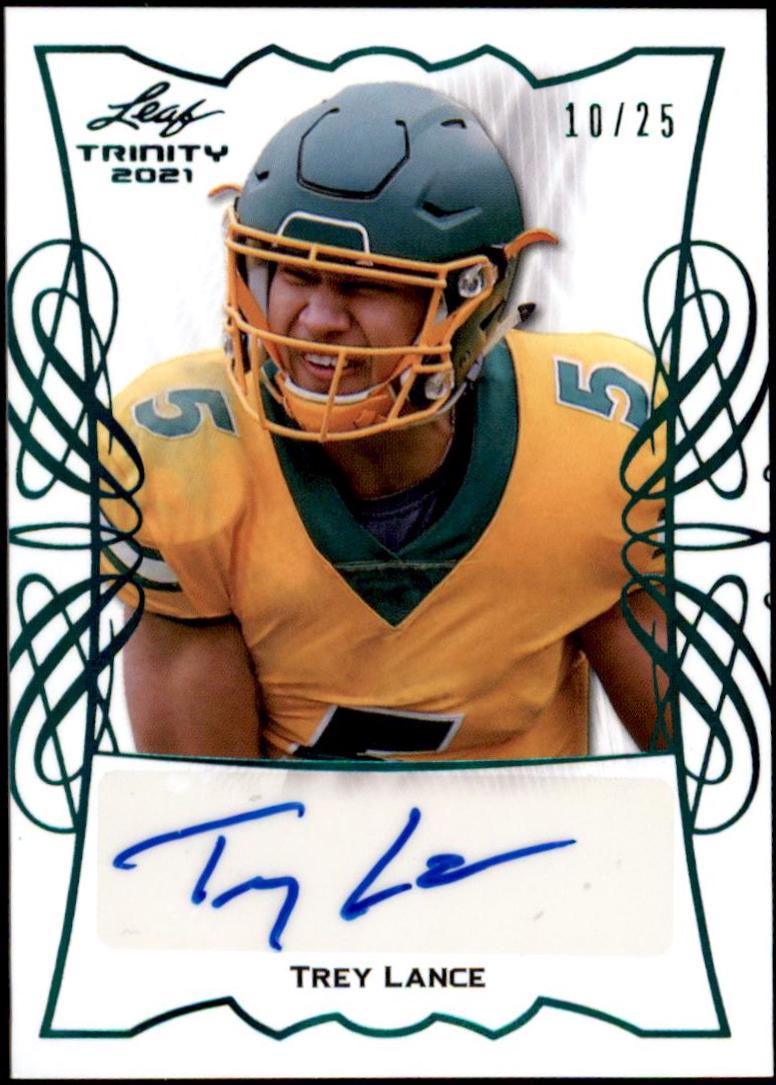 Trey Lance [Green] #BA-TL2