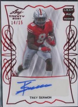 Trey Sermon [Red] #BA-TS1