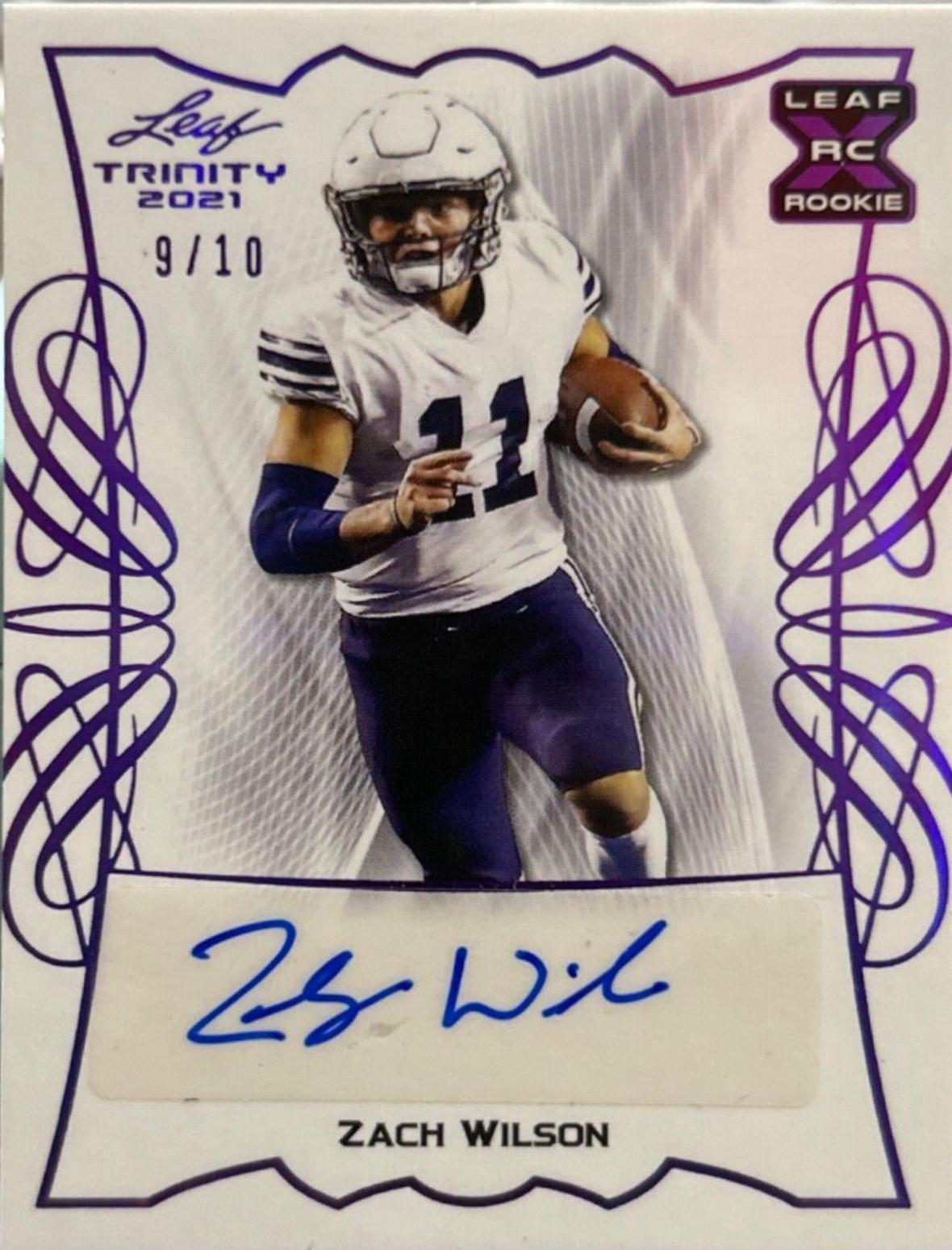 Zach Wilson [Purple] #BA-ZW1