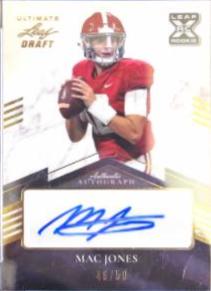 Mac Jones [Auto] #MJ1