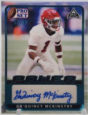 Ga'Quincy McKinstry [Platinum] #BA-GM2