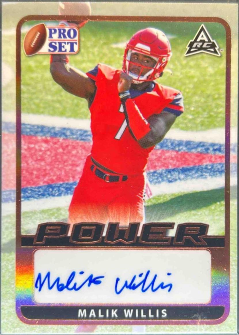 Malik Willis #BA-MW1
