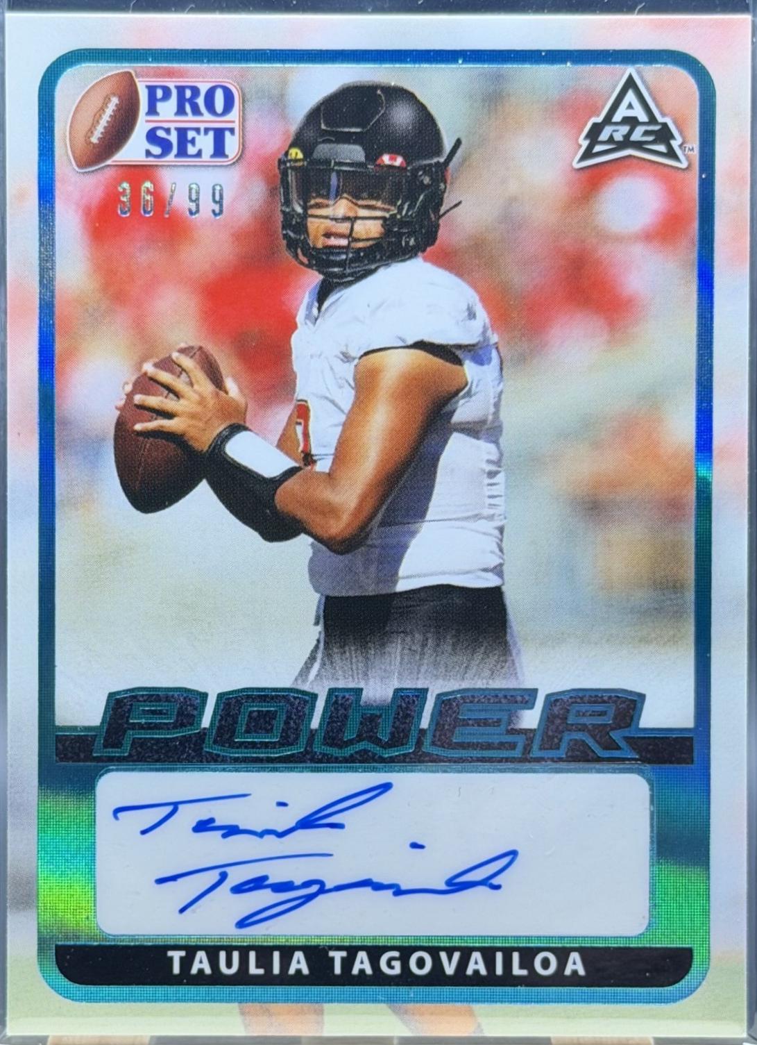Taulia Tagovailoa [Platinum] #BA-TT1