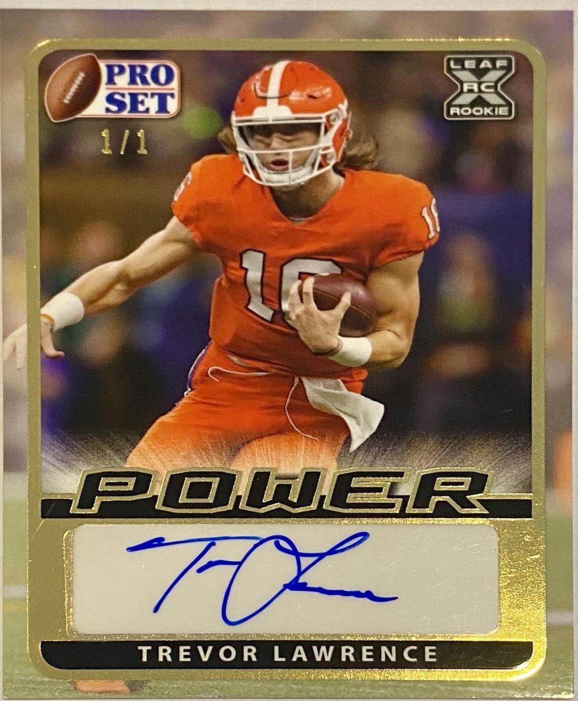 Trevor Lawrence [Gold] #BA-TL1