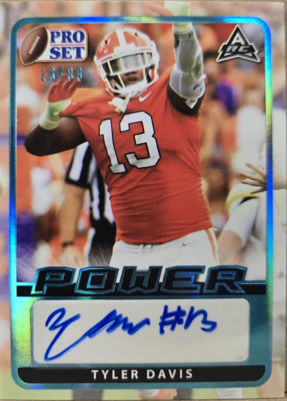 Tyler Davis [Platinum] #BA-TD3