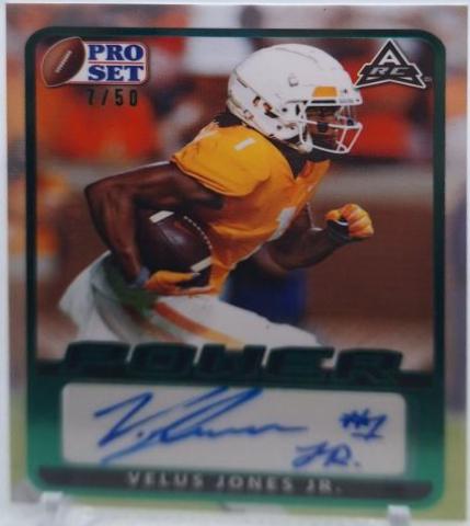 Velus Jones Jr. [Emerald] #BA-VJJ