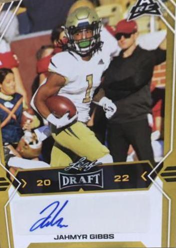Jahmyr Gibbs [Gold] #BA-JG1