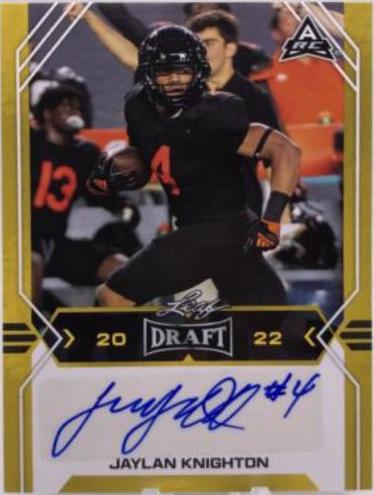 Jaylan Knighton [Gold] #BA-JK1